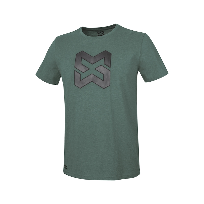 Arbeits T-Shirt Logo IV - T-SHIRT LOGO IV GRUEN XL