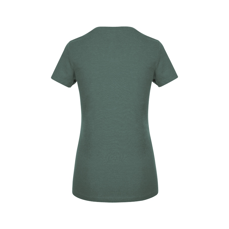 Arbeits T-Shirt Logo IV Damen - T-SHIRT LOGO IV DAMEN GRUEN XL