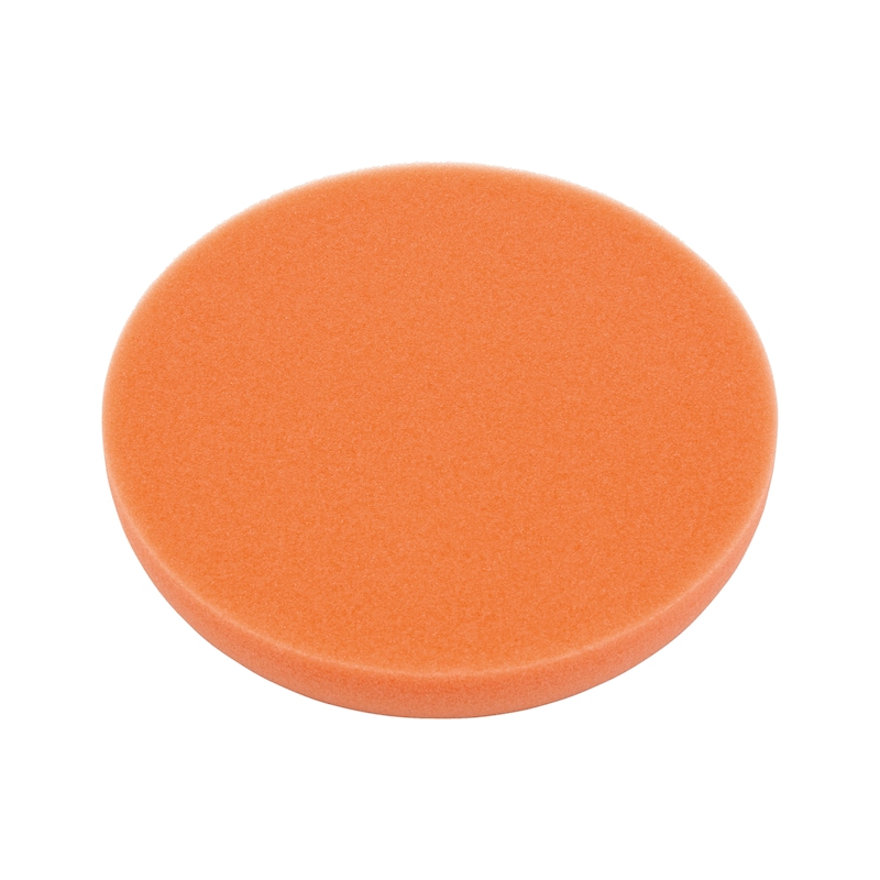 Polishing pad, orange - POLPAD-ORANGE-SOFT-D85
