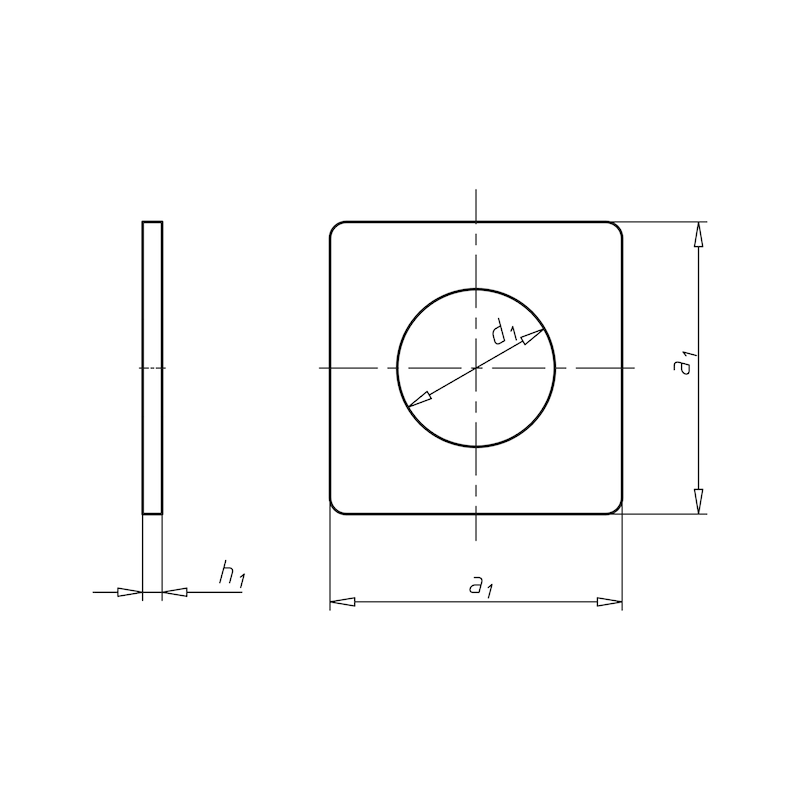 Vierkant Scheiben - 2