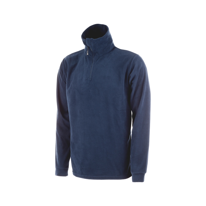 Luca fleece sweater - FLEECE HALF ZIP LUCA BLUE L