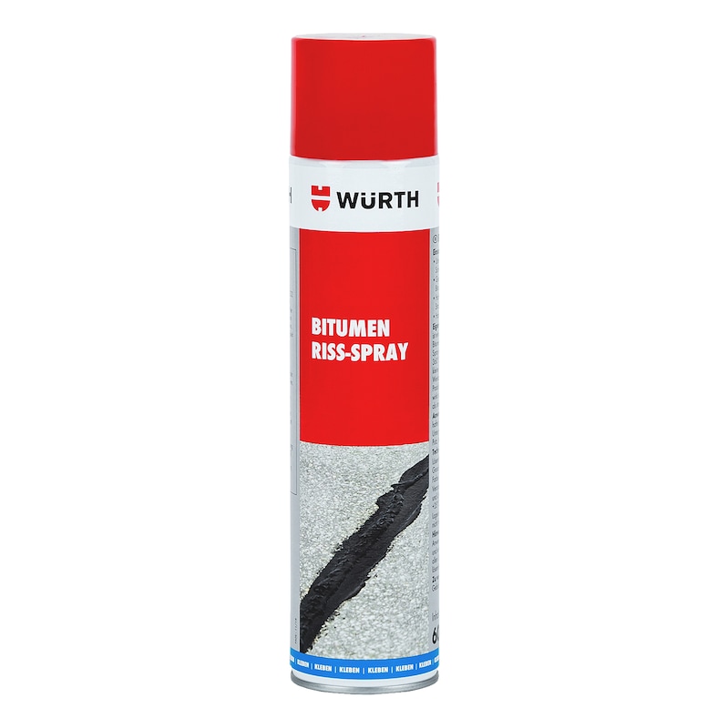 Bitumen adhesive seam fix spray