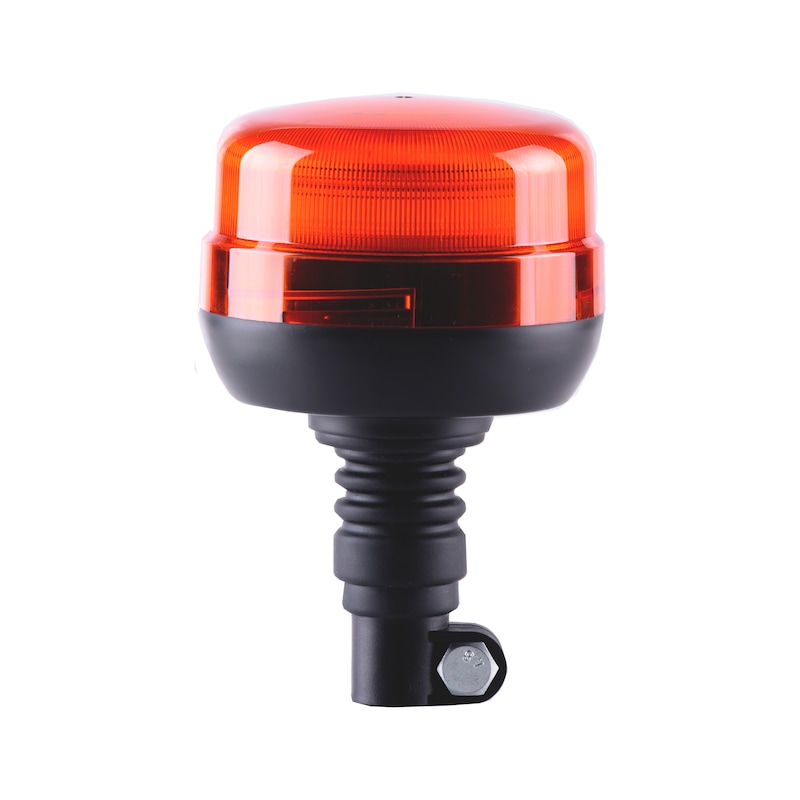 Gyrophare orange Led flashant - GYROPHARE LED FLASHANT 12/24V SUR TUBE