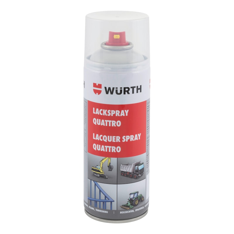 Paint spray Quattro - PNTSPR-QUATTRO-R9018-PAPYRUS WHITE-400ML