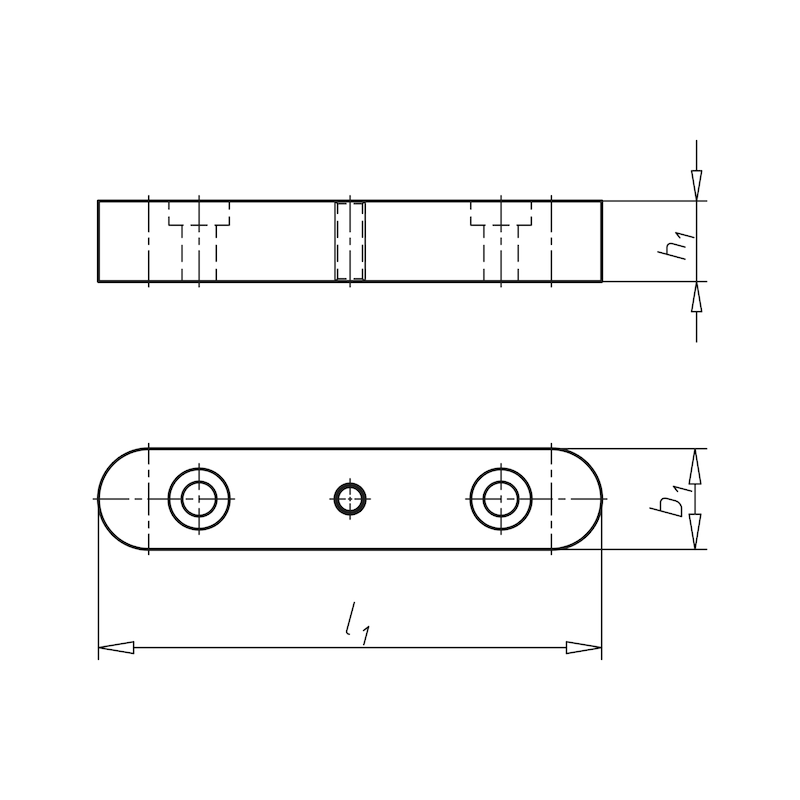 3 Stück Passfeder DIN 6885 A 8 x 7 x 45 hohe Form