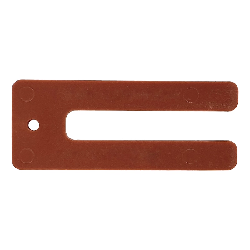 Horseshoe Packers - ASMBYCLIP-SPCE-BROWN-90X36X3.2MM