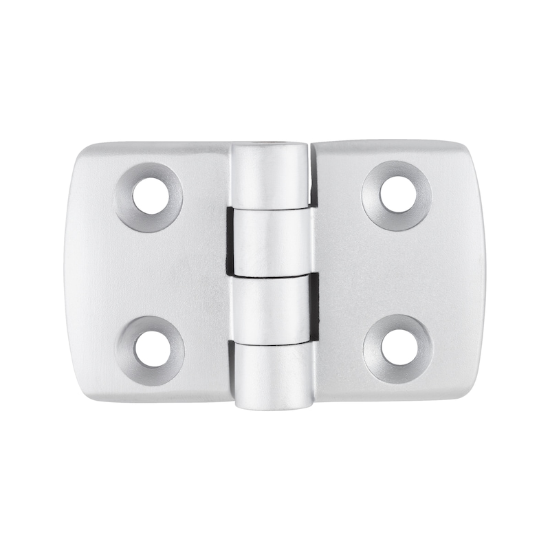 Die-cast aluminium hinge, not detachable - 3