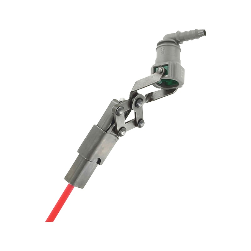Lot De 2 Raccords Rapides Pour Conduite De Carburant/gaz - SAE 11,8 Mm Vers ID10 3/8 Pouce, étanches, Sans Outil