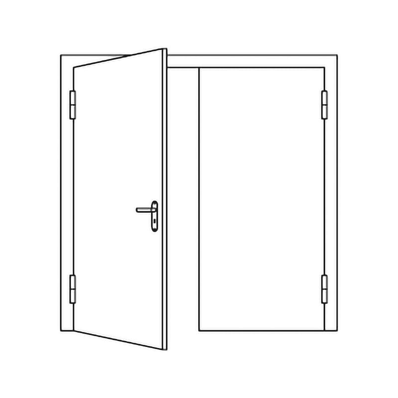 Closing sequence selector With UTS 760 for concealed mounting in the door leaf - 5