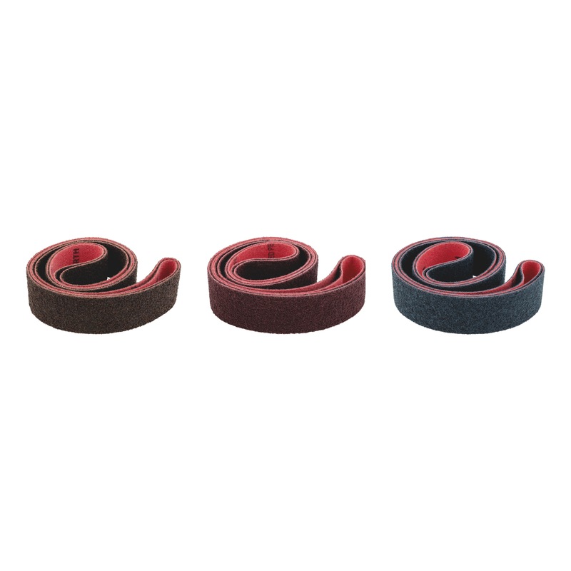 Non-woven sanding belt For RED PERFECT<SUP>®</SUP> 3D stationary contact grinding machines - 2