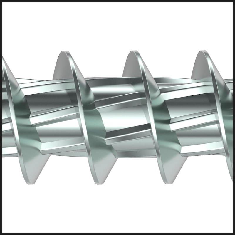 ASSY<SUP>®</SUP>plus 4 BP MDF rear panel screw Hardened zinc plated steel full thread washer head - 5