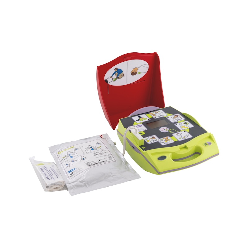 Defibrillator AED Plus<SUP>®</SUP> - DEFIBRILL-HALBAUTOM-AED-PLUS-INKL-EINWEI