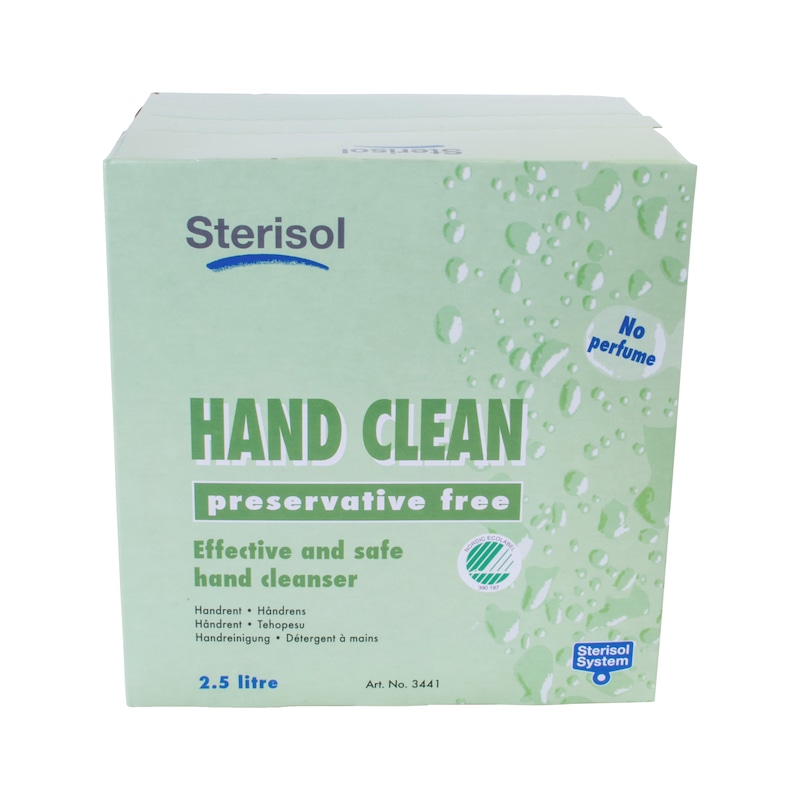 Effektiv vask Sterisol håndrens