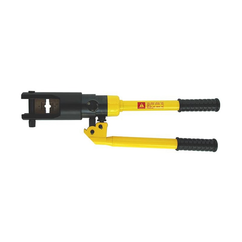 Hydraulic manual crimping pliers B12 for wire cable terminals in cases, without crimping jaws - 1