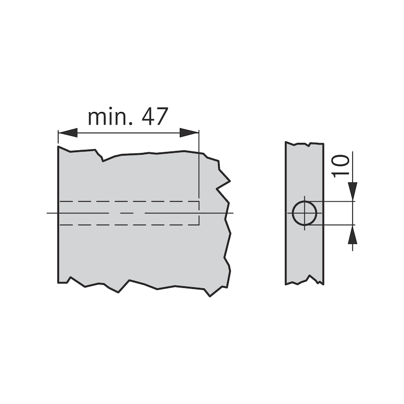 Short magnetic push latch - 2