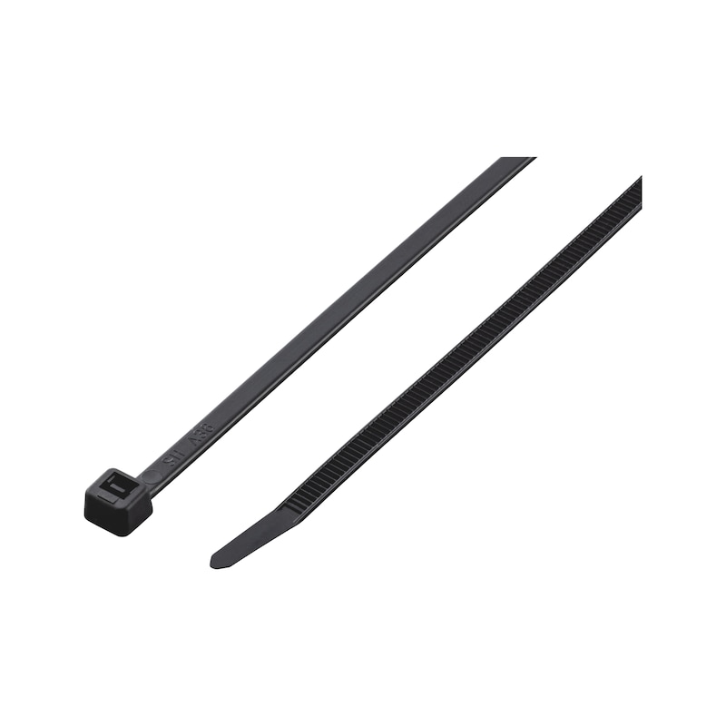 Kabelbinder KBL 2 schwarz mit Kunststoffzunge - 1