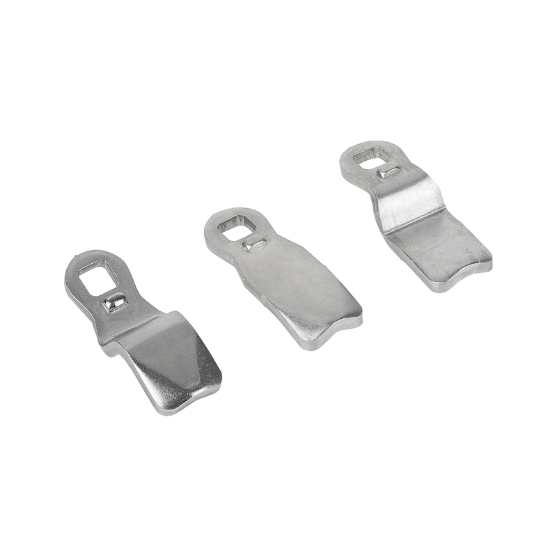 Tongue for hygienic design sash lock Plain A2 stainless steel 1.4301 - 1