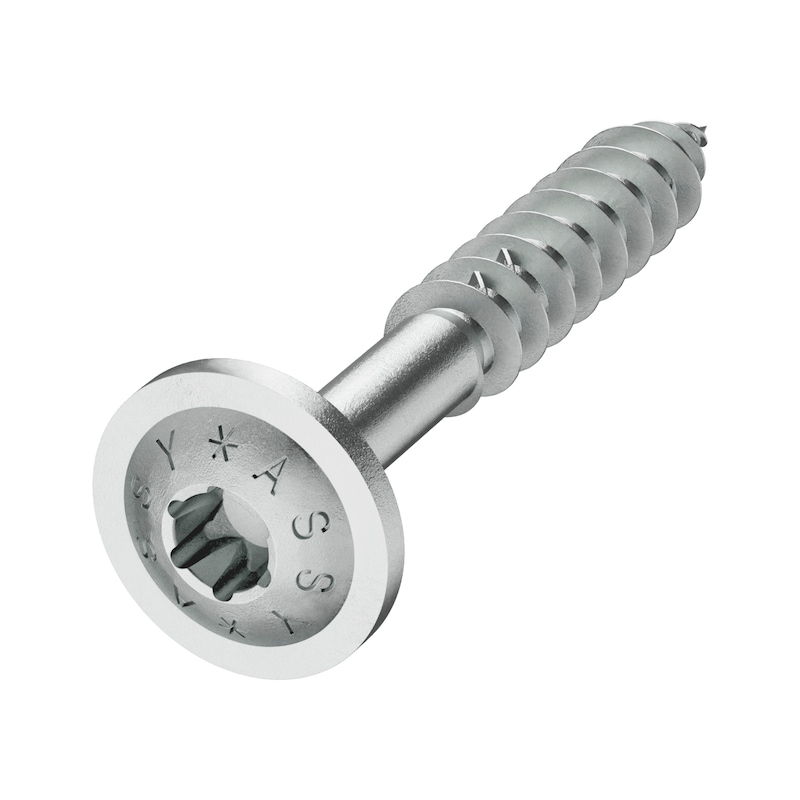 ASSY<SUP>®</SUP> 4 A2 WH washer head screw A2 stainless steel plain partial thread washer head - 11