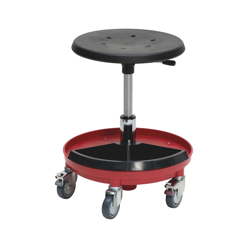 Mobile assembly stool