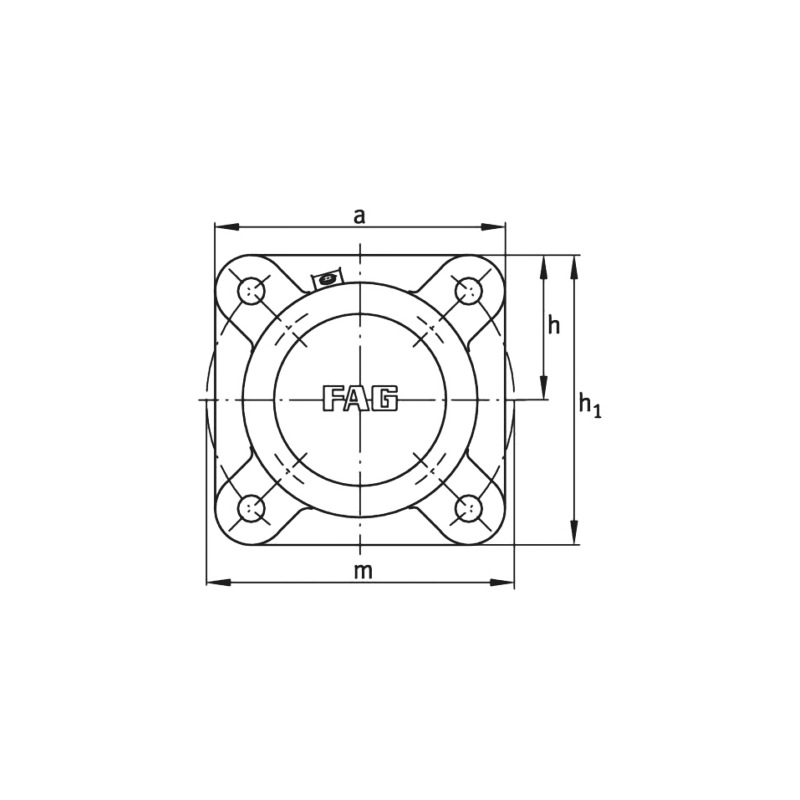 Flange bearing housings from