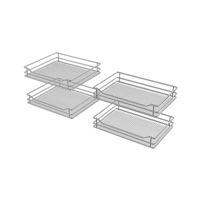 Kit de paniers à accrocher VS COR Fold Pour raccords de placard d'angle - PANIER VS COR FOLD K900 SAPHIR