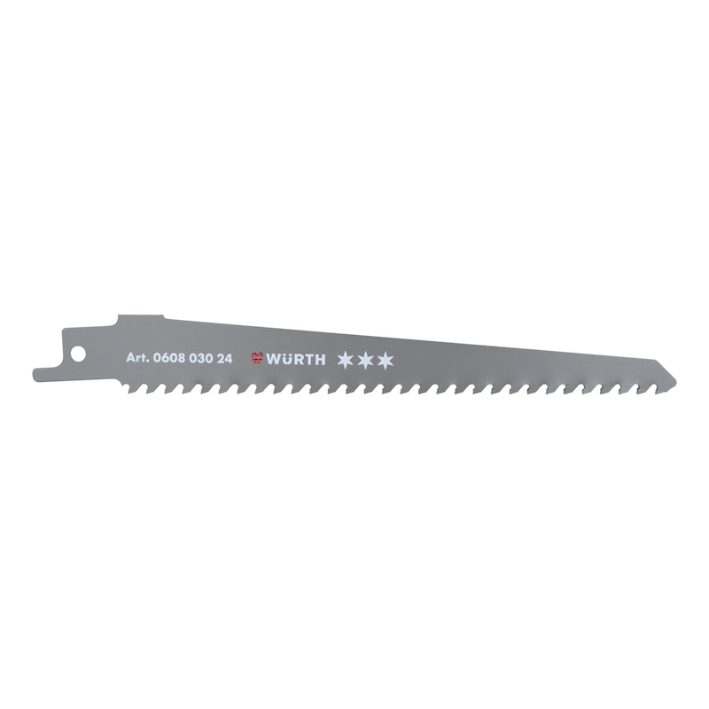 Sabre saw blade, construction, three stars For aerated concrete - SSB-CNST-2PCS-150X4,3