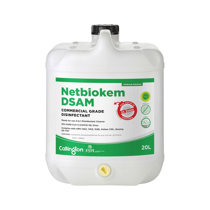 Netbiokem DSAM  Commercial Grade Disinfectant Cleaner - DISINFCLNR-NETBIOKEM-20LTR