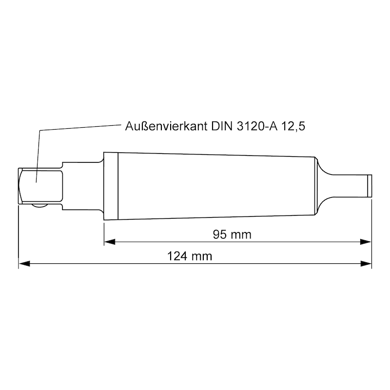 Adapter MK3 für Handbohrmaschinen EHB 32/2.2 R R/L - 2