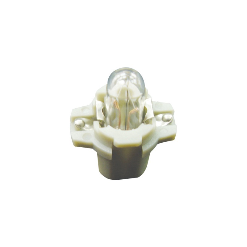 Plastic socket bulb 24V 1.2W BX8.5d - BULB-GRAU-B8,3D-24V-1,2W
