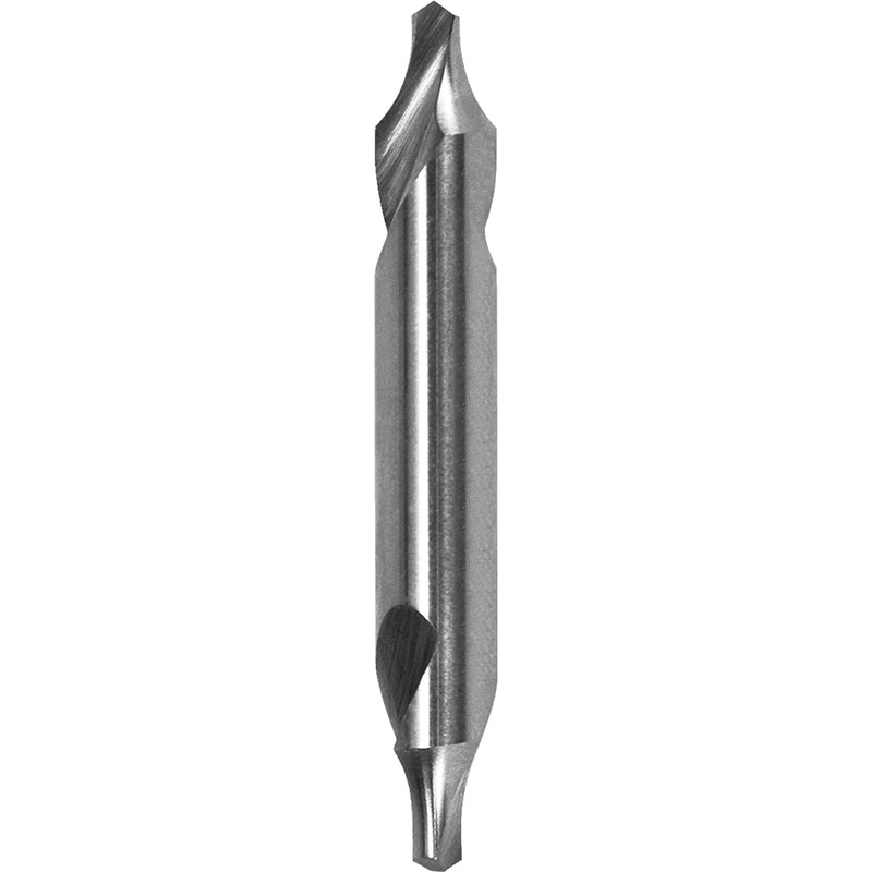 Centre drill bit, metal Ruko HSS-G plain DIN 333 for type R