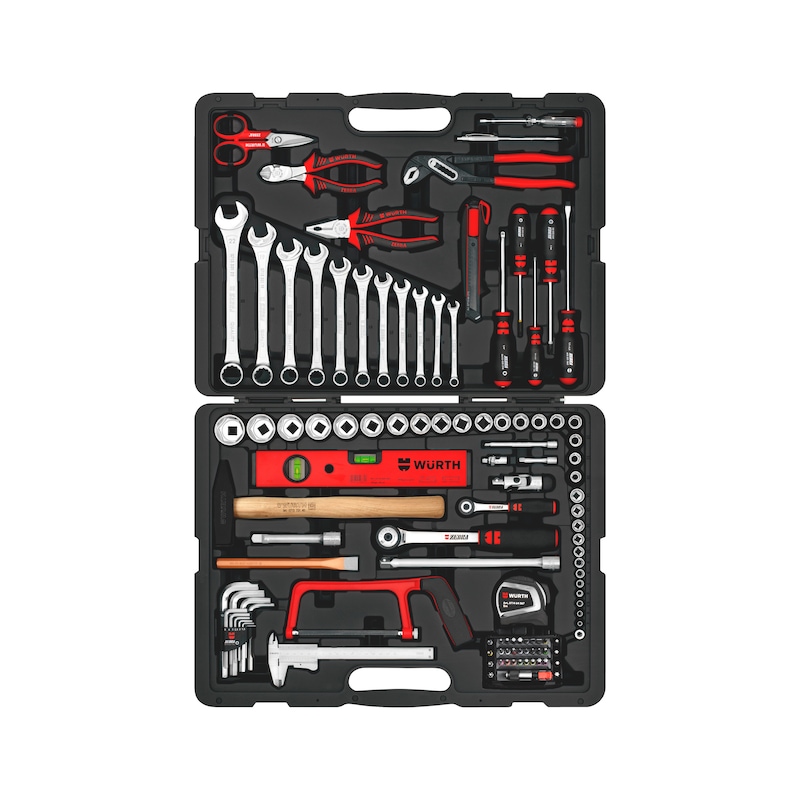 Tool assortment in case - 1