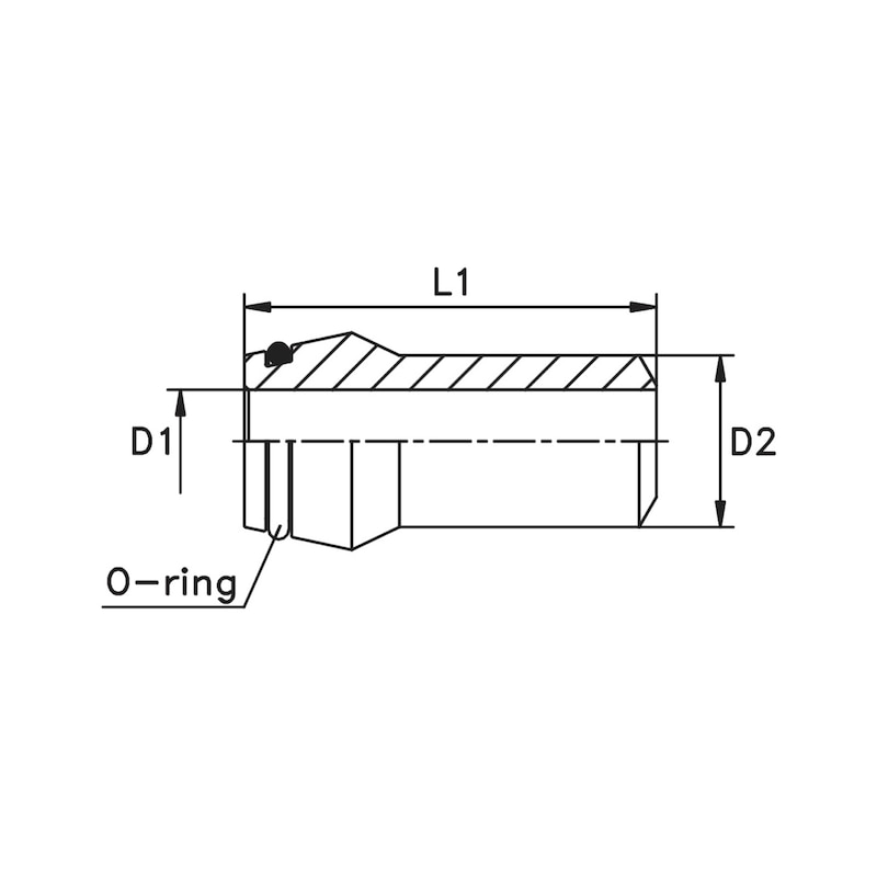 Codolo a saldare con o-ring | Würth