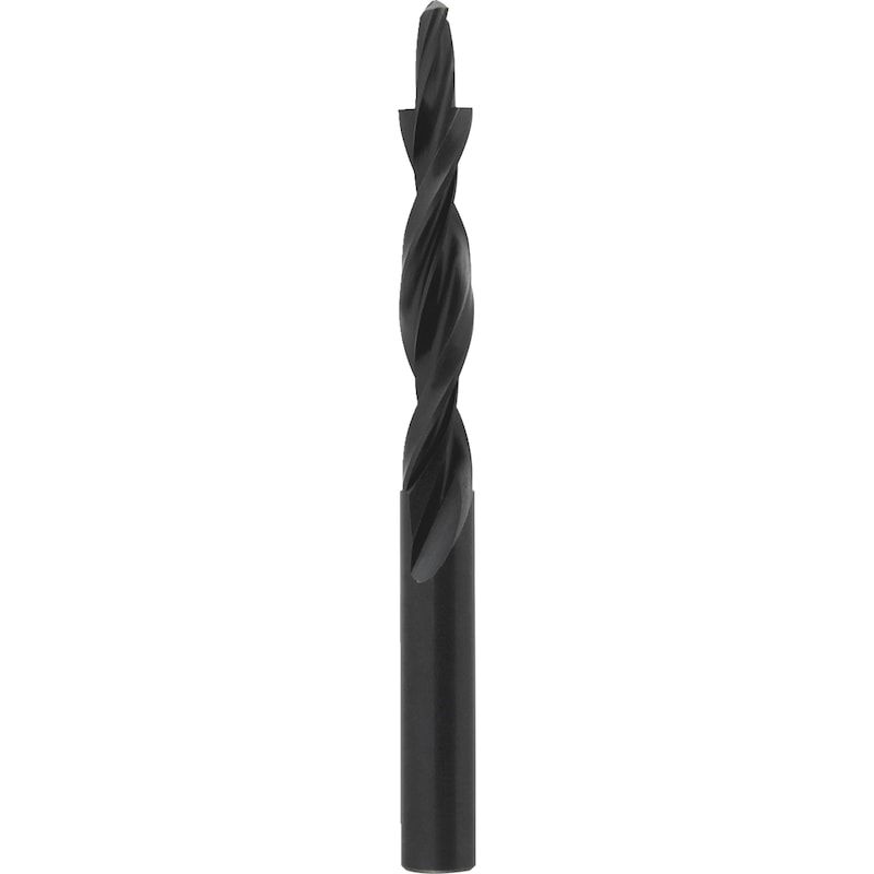 Counterbore Ruko subland twist drill "long" HSS DIN 8376 180°, quality grade: fine for through holes