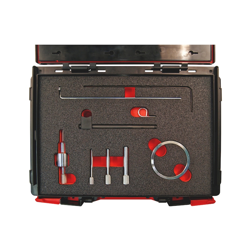 Kit d'outils de calage adapté aux moteurs Ford/PSA/Volvo 1.4-1.6-1.8-2.0, essence/diesel - KIT CAL DIS FORD1.4-1.6-1.8-2.0 ES/D