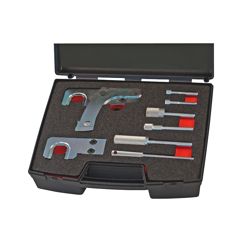 Timing tool set 8 pieces, for Renault/Nissan 1.5-2.2-2.5, diesel - 1