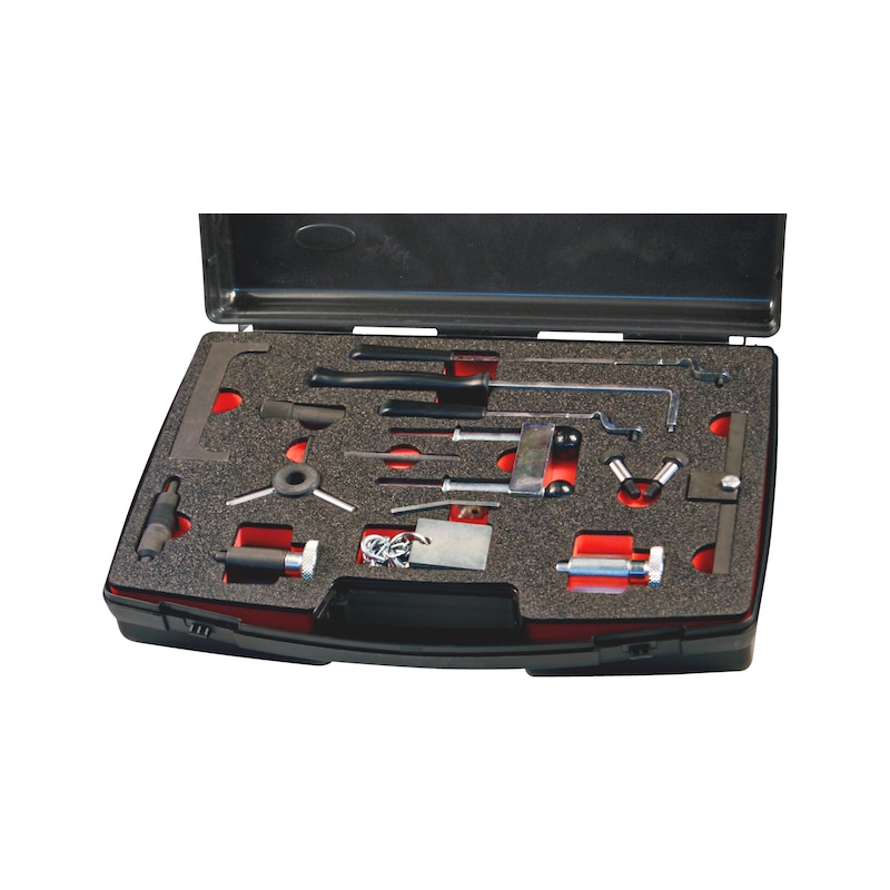Timing tool set 17 pieces, for VW Group 1.2-1.4-1.6-1.9-2.0-2.5, petrol/diesel - 1