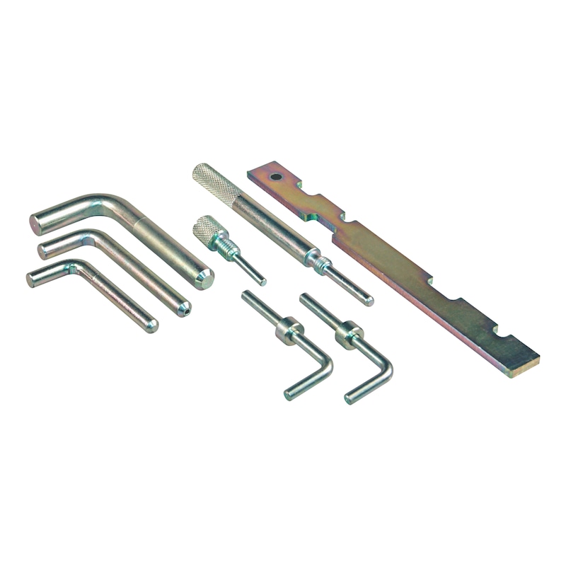 Kit utensili di fasatura 8 pezzi, per D 1.2-1.4-1.6-1.7-1.8-2.0, benzina, Zetec/Duratec