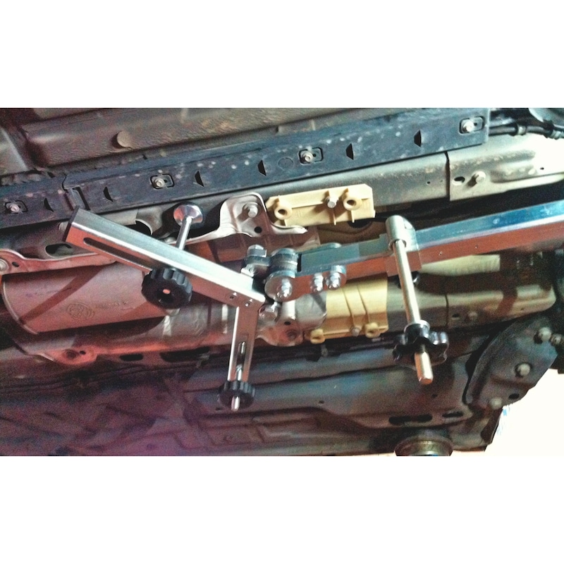 Supporto motore/trasmissione universale con bracci orientabili - SUPPORTO-MOTORE-TELESCOPICO-C/BRACCI