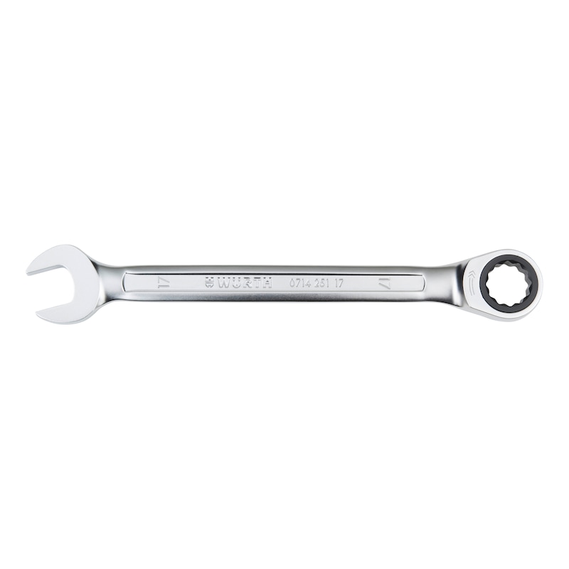 Metric ratchet combination wrench with POWERDRIV<SUP>®</SUP> - 1