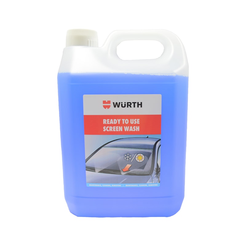 Windscreen cleaner with frost protection down to -8 °C - WSCRNCLNR-ANTIFREZ-BLUE-5LTR