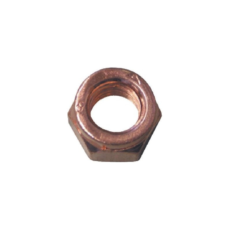 Exhaust slotted nut, reduced wrench size - 1