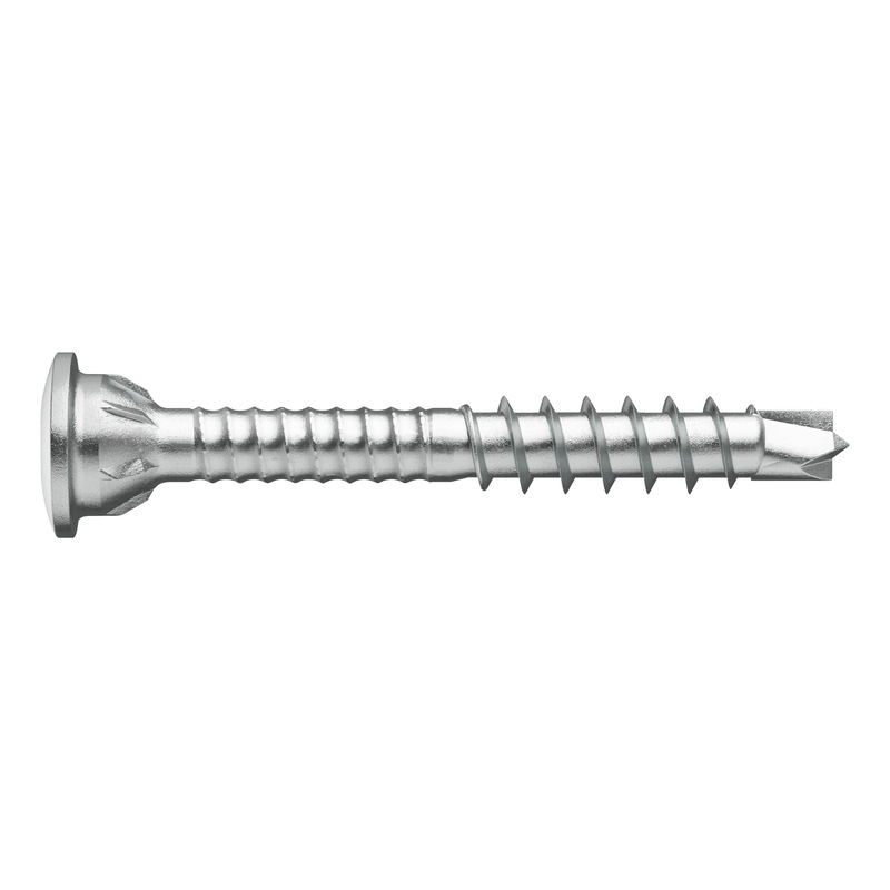 ASSY<SUP>®</SUP>plus 4 A2 TH terrace constr. screw A2 stainless steel, plain, partial thread, TH, with grooved shank - SCR-TH-TERRAC-DBIT-A2-RW30-PT-6,5X60/33