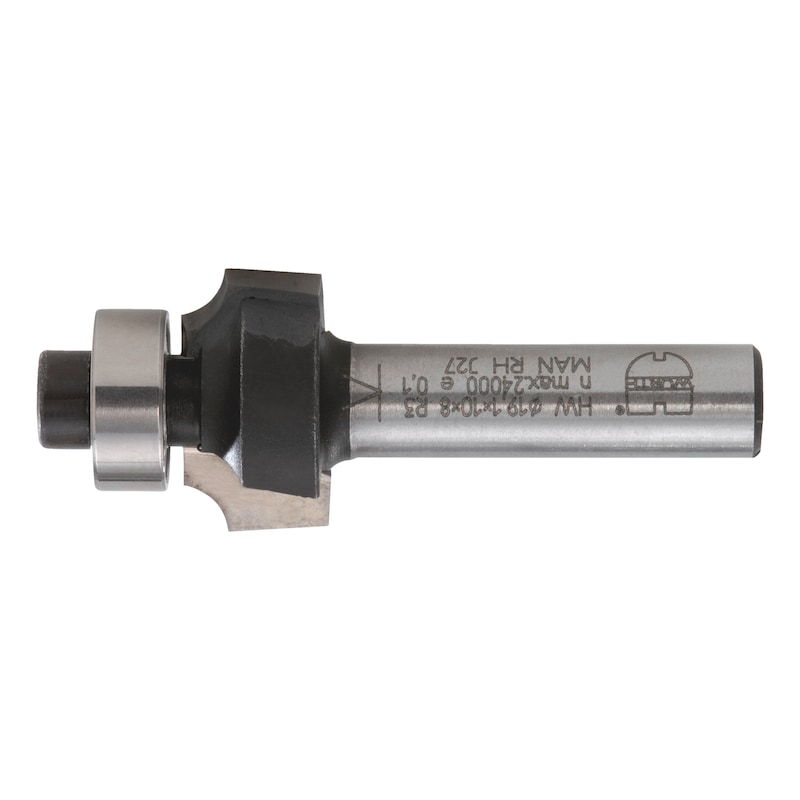 Rounding milling cutter for wood With ball bearing - 1