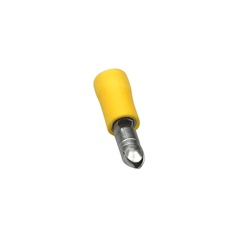 Connecteur rond isolé, insertion facile - COS  CYLIND  MALE ISOL  M5    4-6MM2