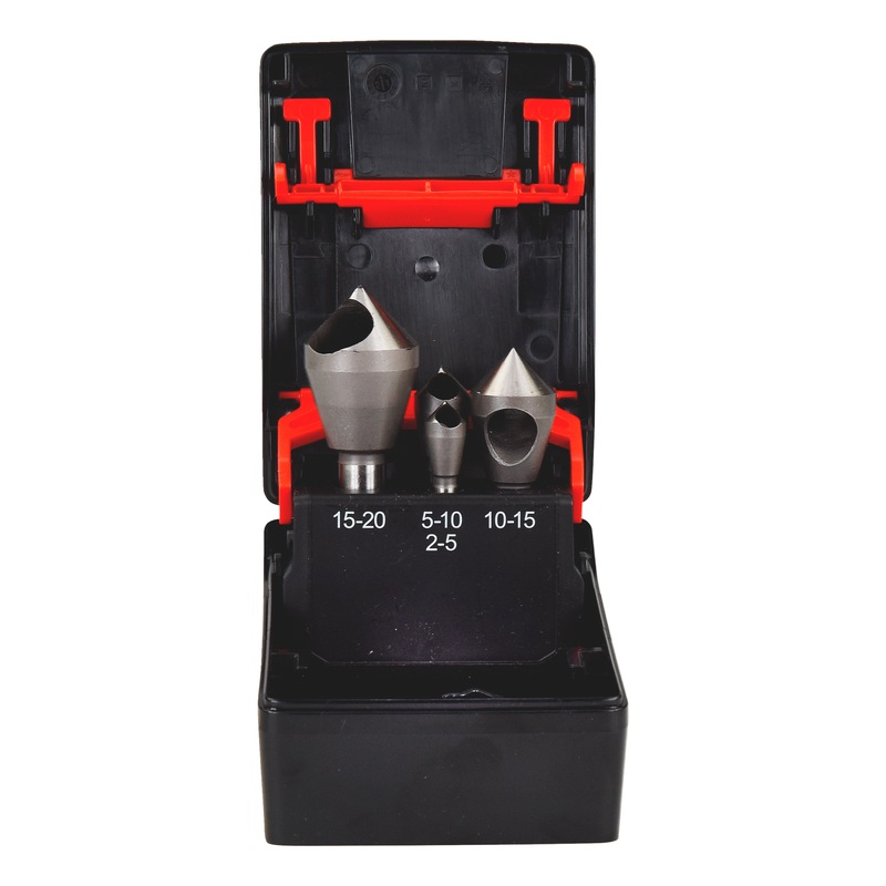 Exact 05402 Svasatore Con Foro Trasversale 14 Mm HSS Alberino Cilindrico 1 Pz - Foto 3