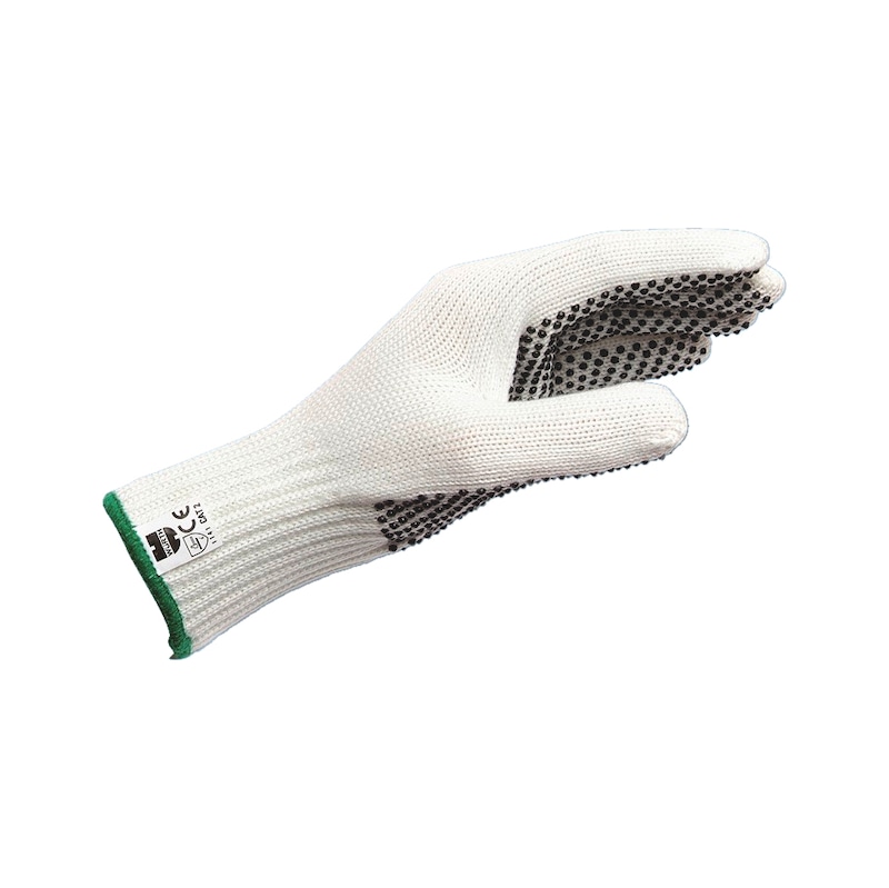 Universal coarse-knit glove