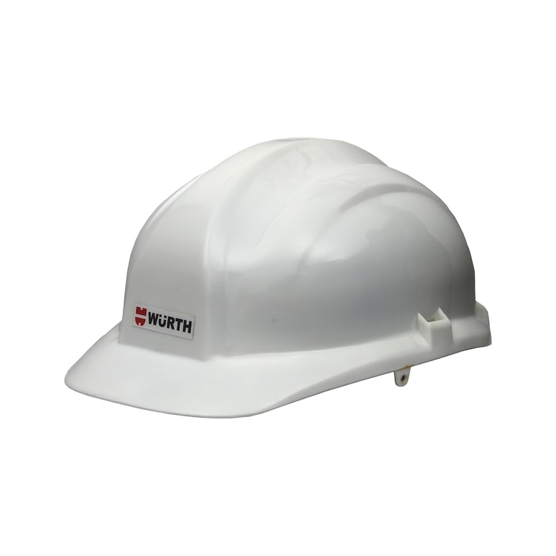 Safety Helmet HDPE 6-point with Ratchet - HARDHAT-6POINT-RATCHET - WHITE