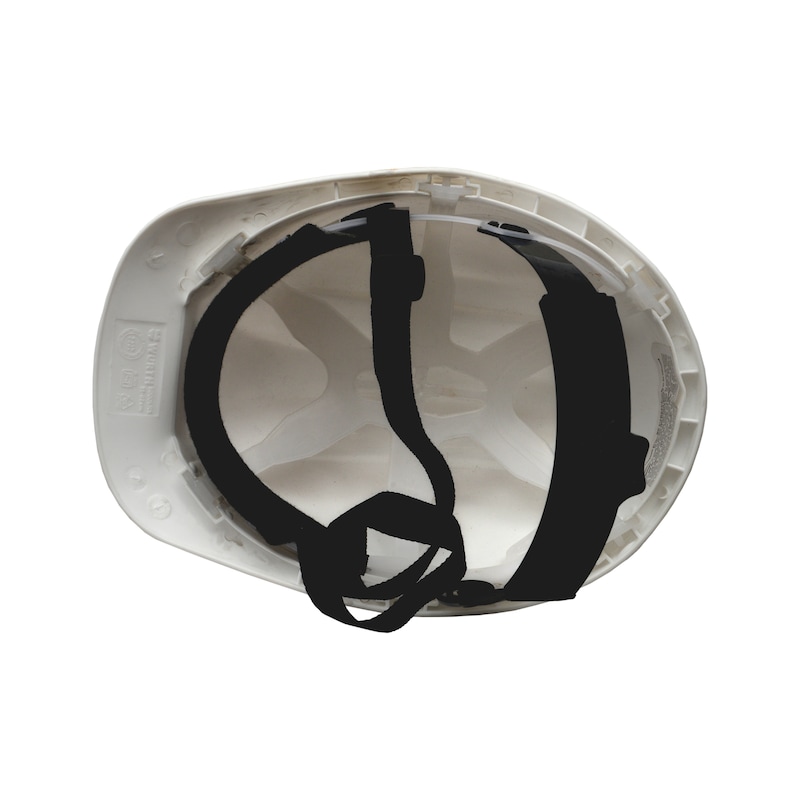 Safety Helmet HDPE 6-point with Ratchet - HARDHAT-6POINT-RATCHET - WHITE