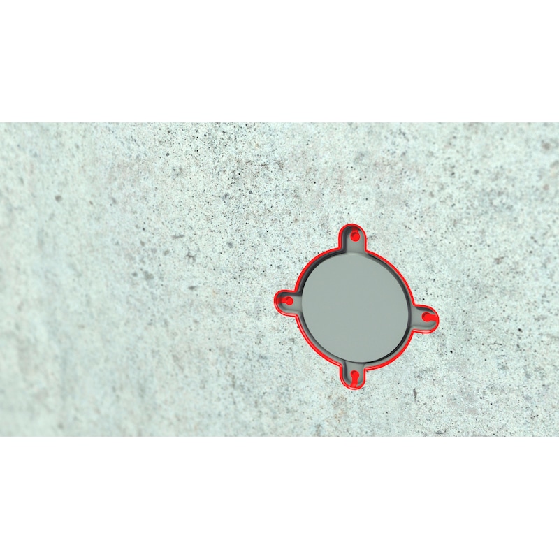 Membrane concrete-light-junction box - 4