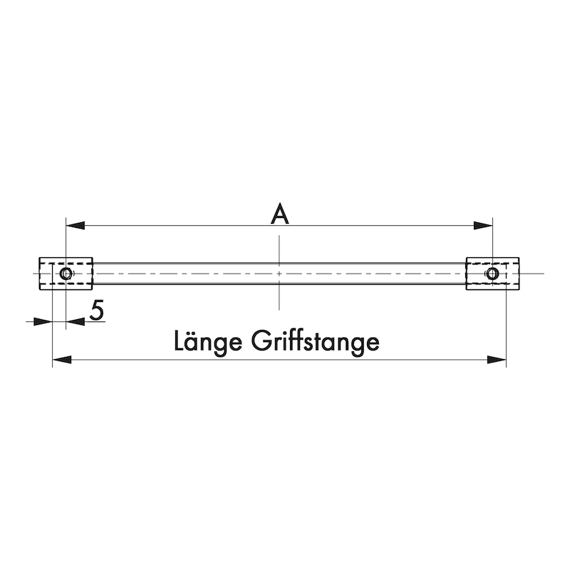 Maniglia per mobili di design ad arco MG-ZDAL 3 In zinco pressofuso e alluminio - 3